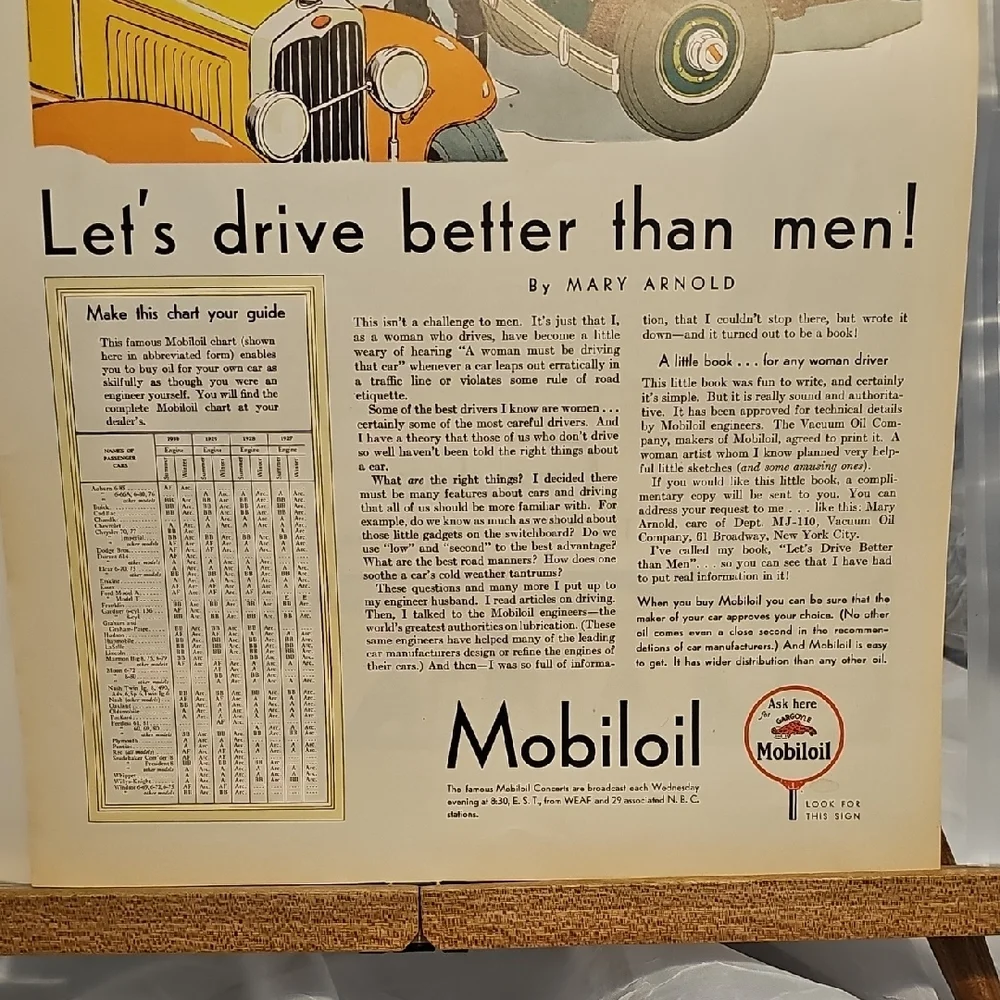Mobiloil their let brought